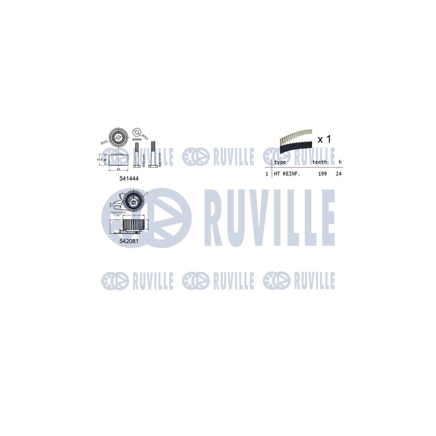 Ruville 56334 Alternator Freewheel Clutch