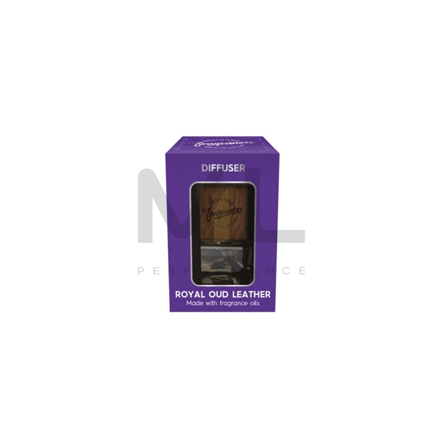 Designer Fragrances Diffuser Car Air Freshener - Royal Oud Leather