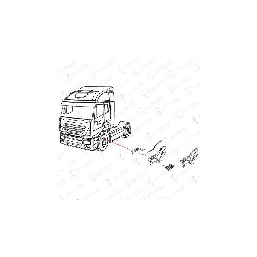 Covind 540/213 Foot Board