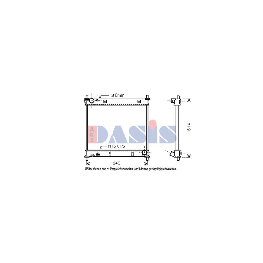 AKS Dasis 740187N Interior Blower