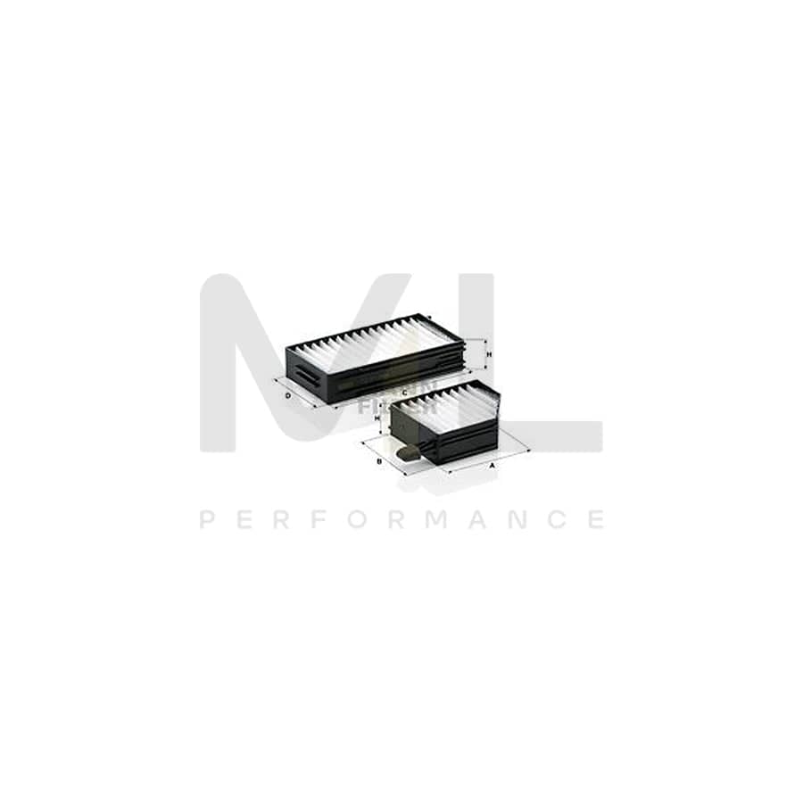MANN-FILTER CU 21 002-2 Pollen filter Particulate Filter