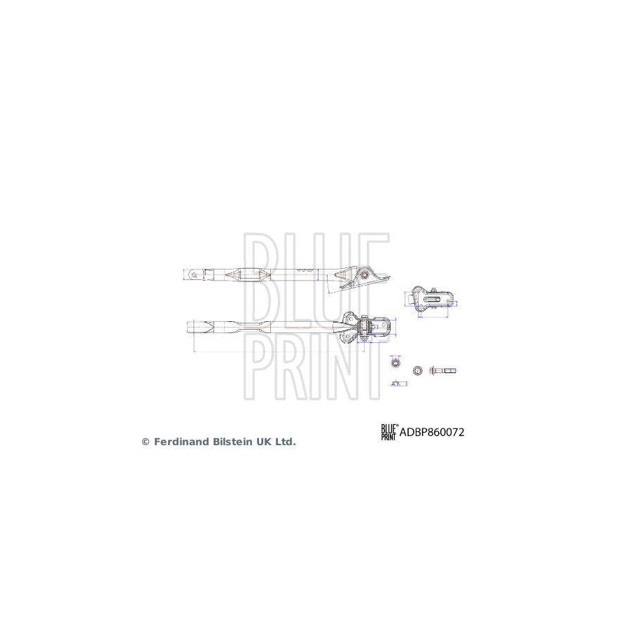 Blue Print Adbp860072 Suspension Arm