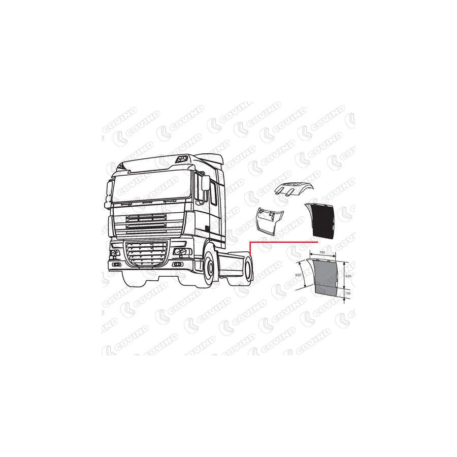 Covind Xf5/527 Wing Fender