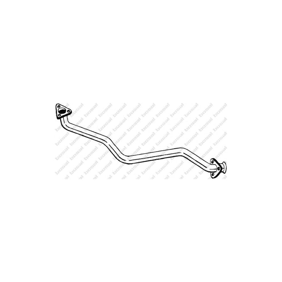 Bosal 883-889 Exhaust Pipe for BMW 5 Saloon (E28)