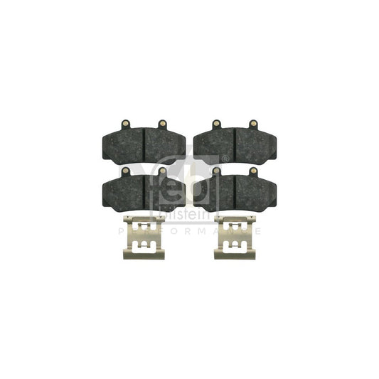 Febi Bilstein 16211 Brake Pad Set Front Axle, Excl. Wear Warning Contact, With Attachment Material