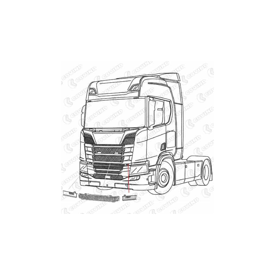 Covind R50/112 Cover, Radiator Grille