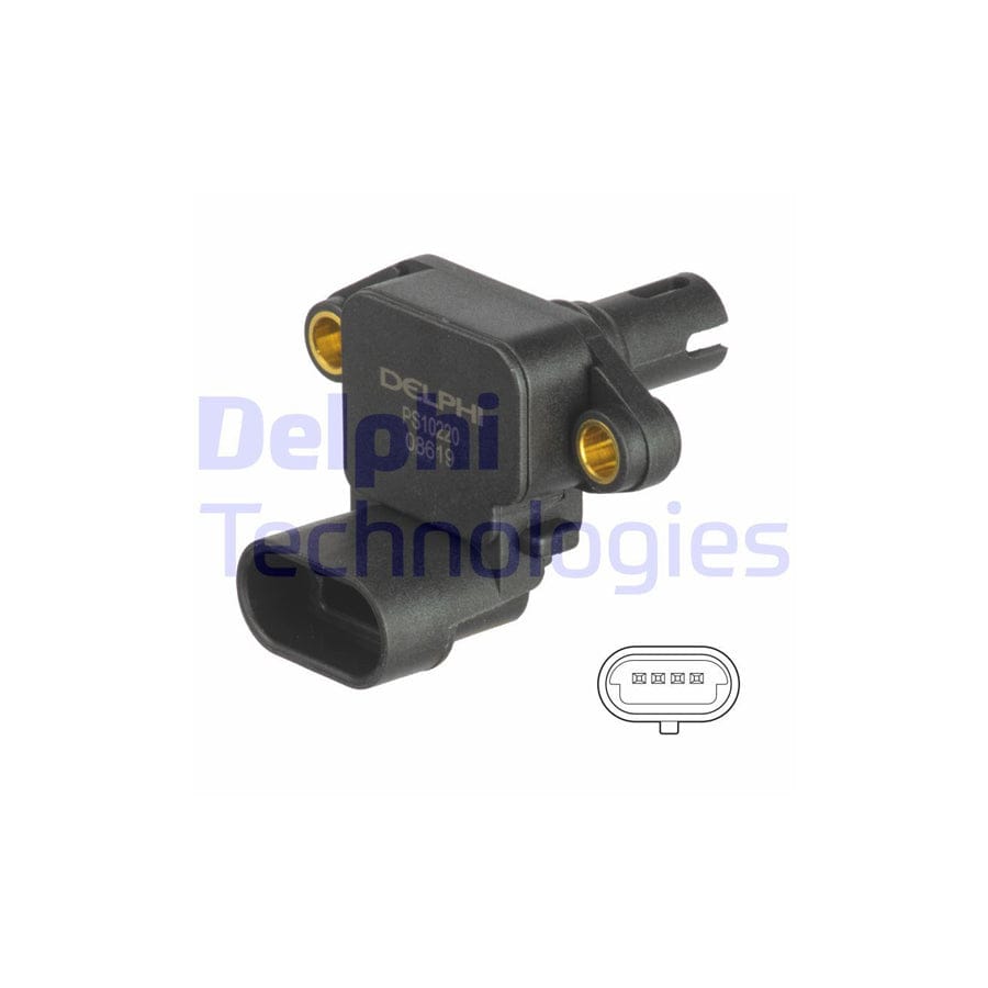 Delphi Ps10220 Sensor, Boost Pressure For Rover 75