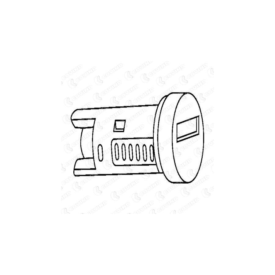 Covind C39/191 Lock Cylinder for Iveco Daily