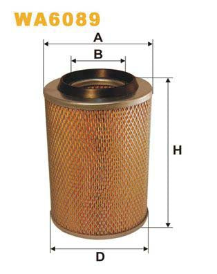 WIX Filters WA6089 Air Filter