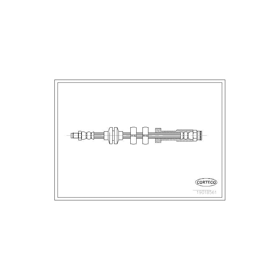 Corteco 19018561 Brake Hose
