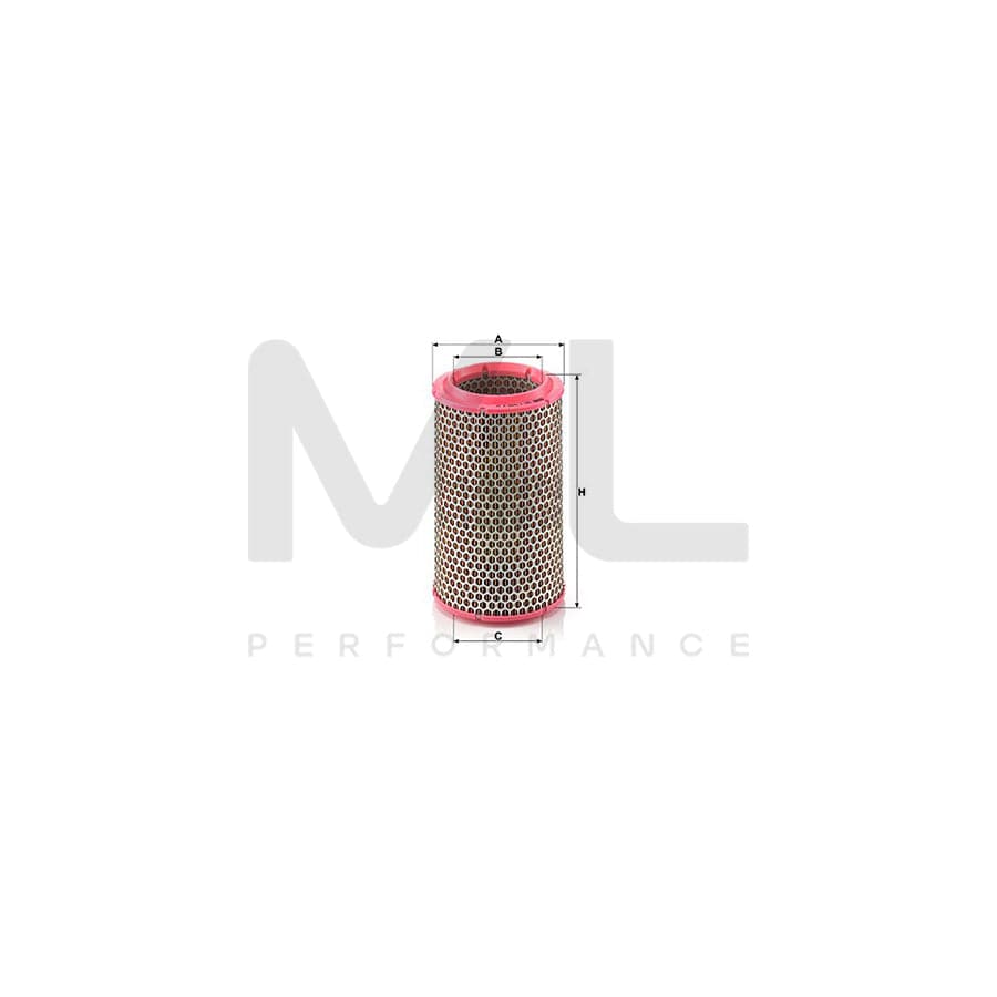 MANN-FILTER C 1589/2 Air Filter for FIAT Barchetta (183) Filter Insert