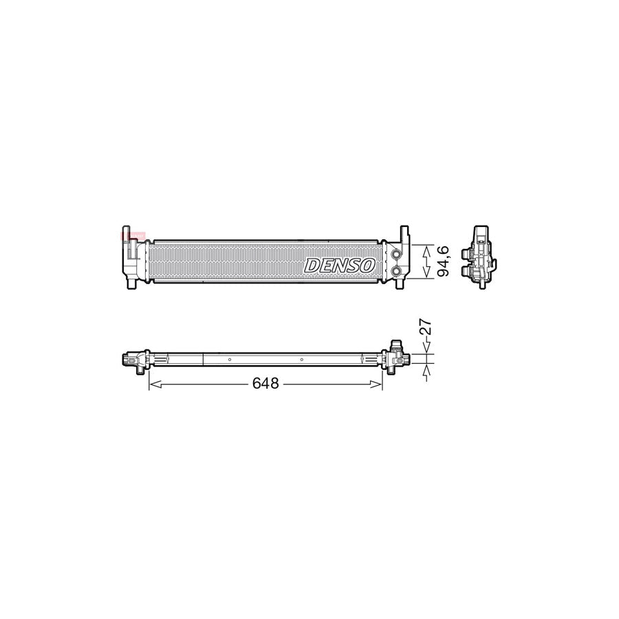 DENSO DRM02042 Engine Radiator
