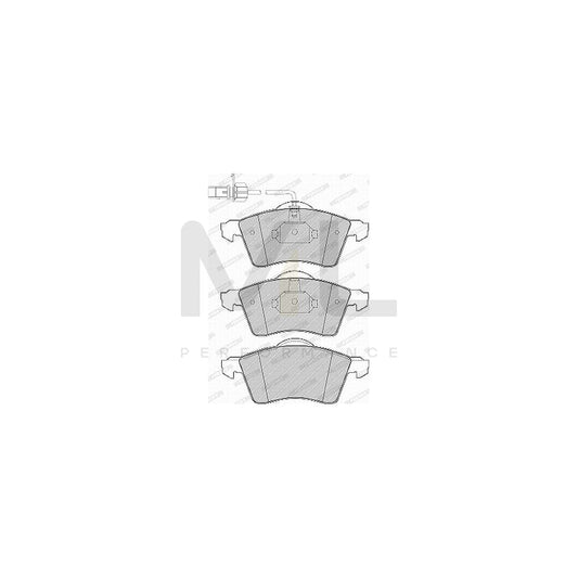 Ferodo Premier Fdb4320 Brake Pad Set Incl. Wear Warning Contact, Without Accessories | ML Performance Car Parts