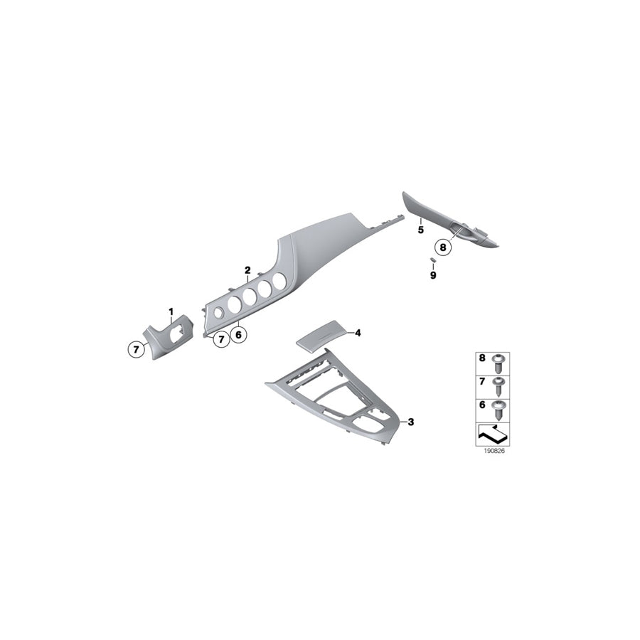 Genuine BMW 51418049227 E89 Door Opener, Front Left ALU CARBON (Inc. Z4 23i, Z4 35is & Z4 35i) | ML Performance US