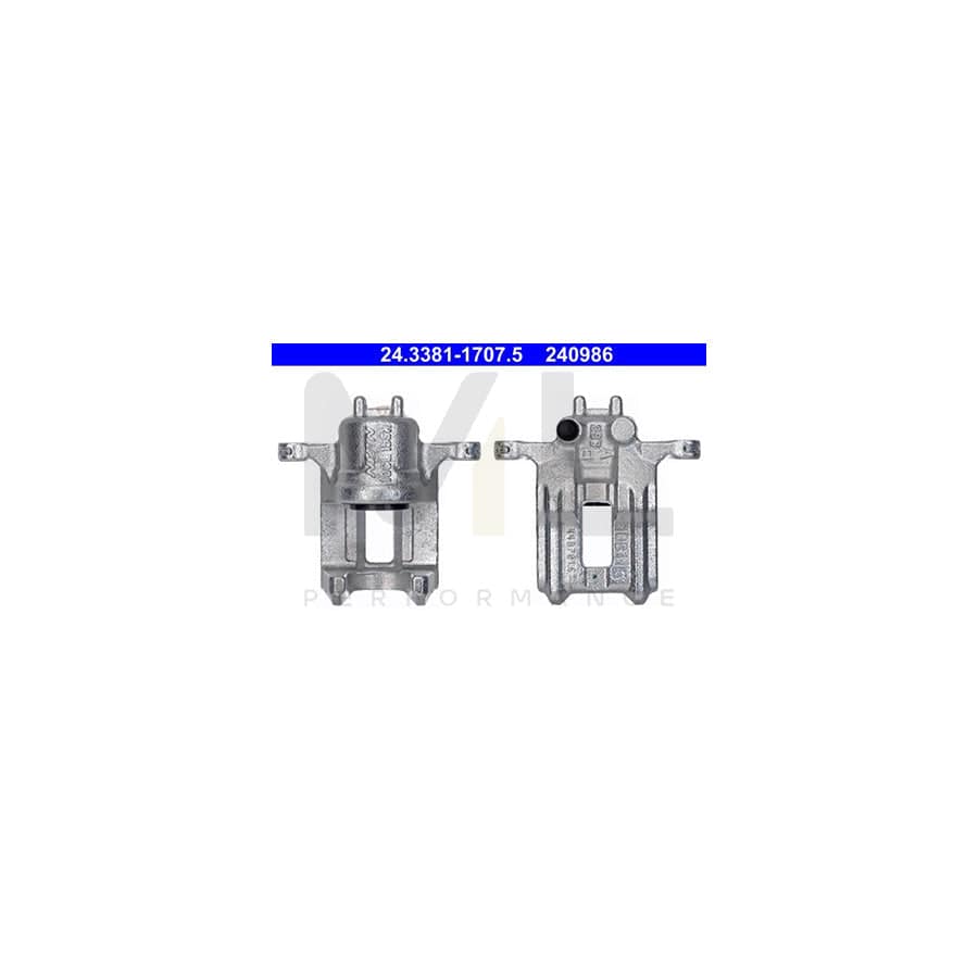 ATE 24.3381-1707.5 Brake Caliper without holder