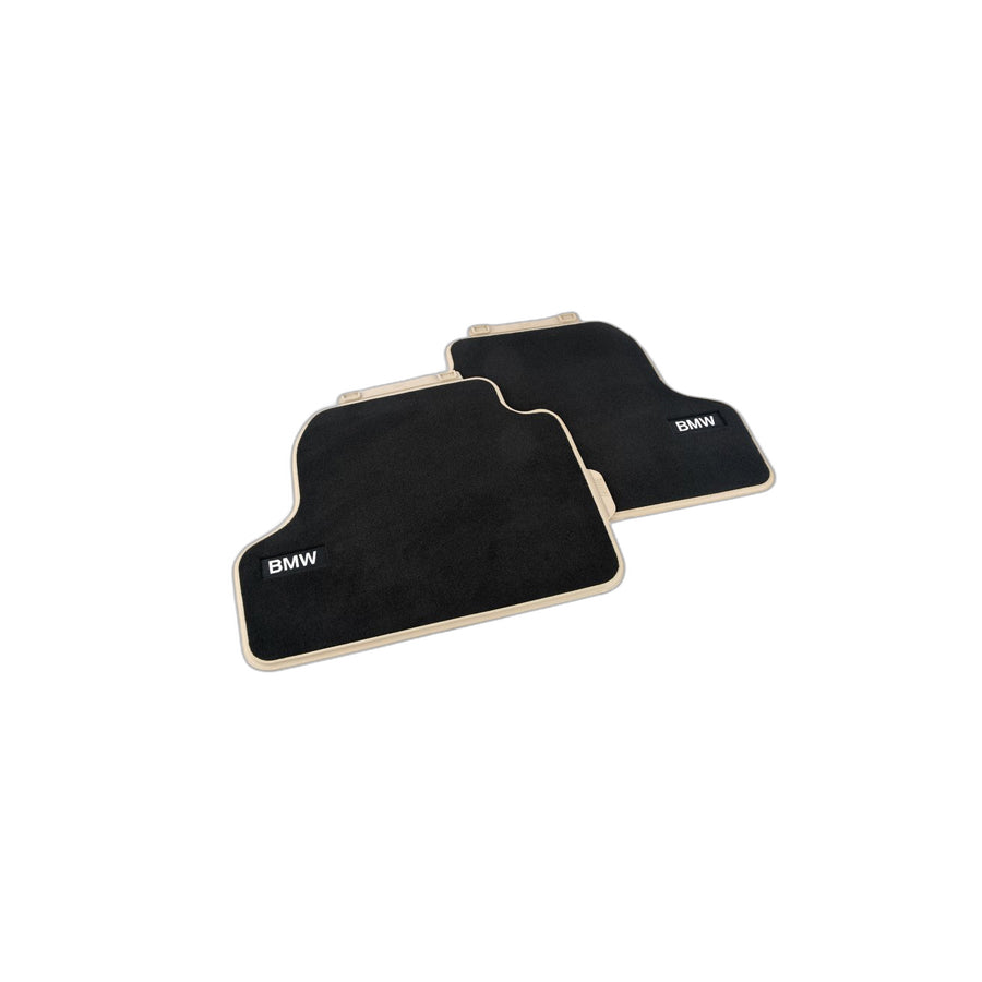 Genuine BMW 51472348219 F32 F82 Floor Mats, Textile, Rear MODERN (Inc. 430dX, 428i & 440i) | ML Performance US Car Parts