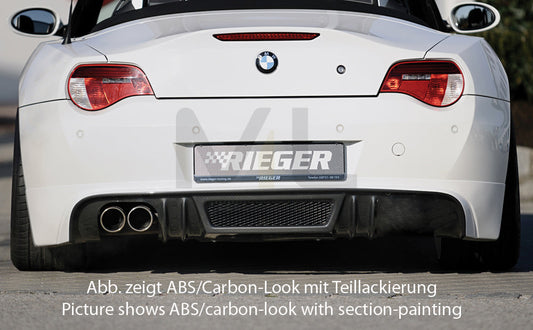 Rieger 00099856 BMW Z4 E85 Rear Diffuser 1 | ML Performance UK Car Parts