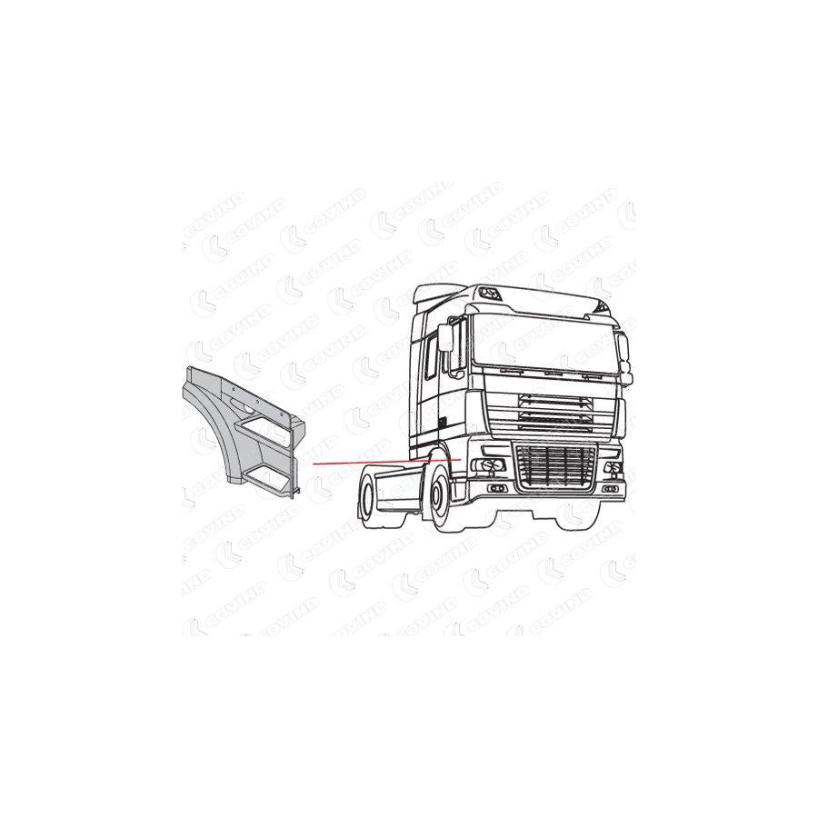 Covind Xf5/200 Rocker Panel