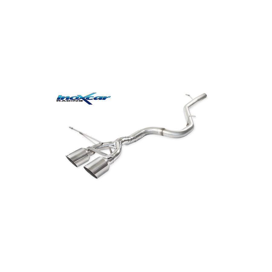InoXcar WGO.51.102R VW Golf 6 Non-Resonated Rear Exhaust