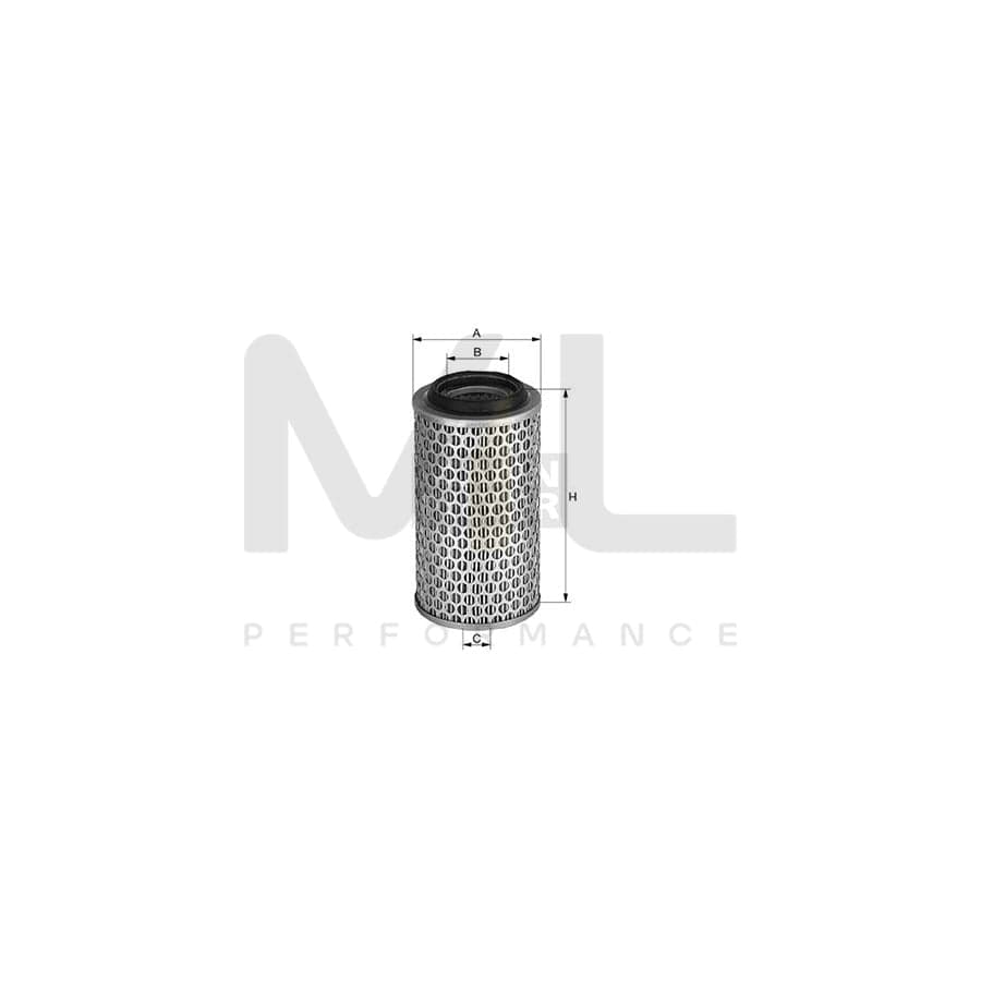 MANN-FILTER C 24 650/4 Air Filter Filter Insert