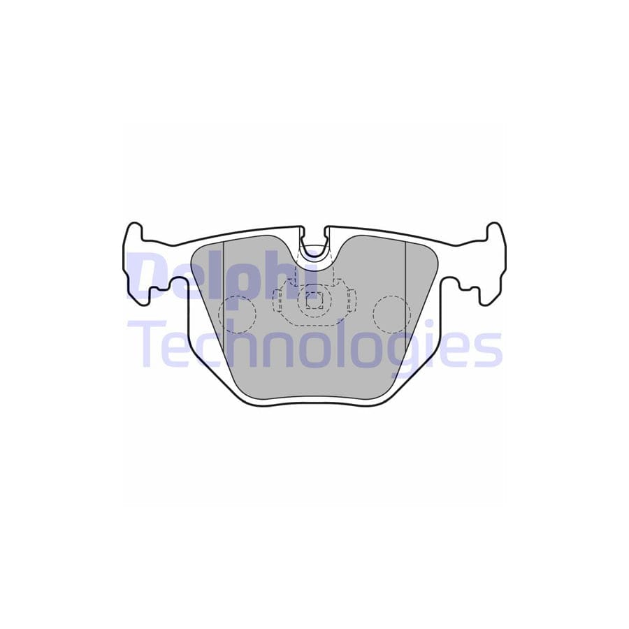 Delphi Lp1803 Brake Pad Set
