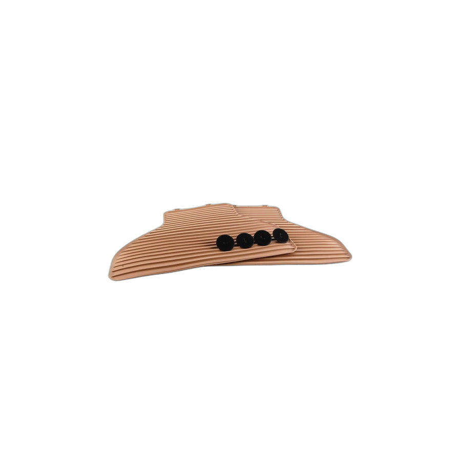 Genuine BMW 51472232282 E70 Floor Mats, All-Weather, Rear SAVANNABEIGE (Inc. X5) | ML Performance US Car Parts