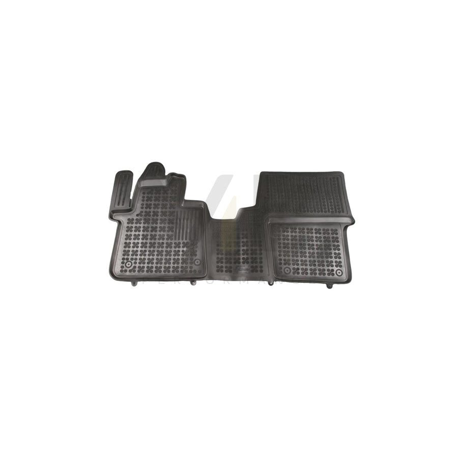 REZAW PLAST 201229P Floor mat set for CITROﾃ起 Spacetourer (V_) Elastomer, Front, Quantity: 1, Black