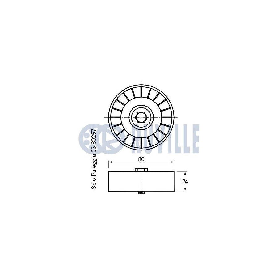 Ruville 55583 Alternator Freewheel Clutch