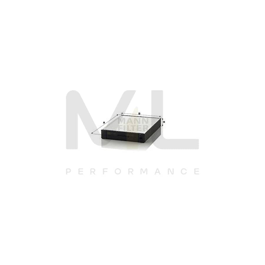 MANN-FILTER CU 2647 Pollen filter Particulate Filter