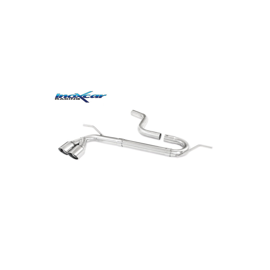 InoXcar WGO.57.RA VW Golf 7 Non-Resonated Rear Exhaust