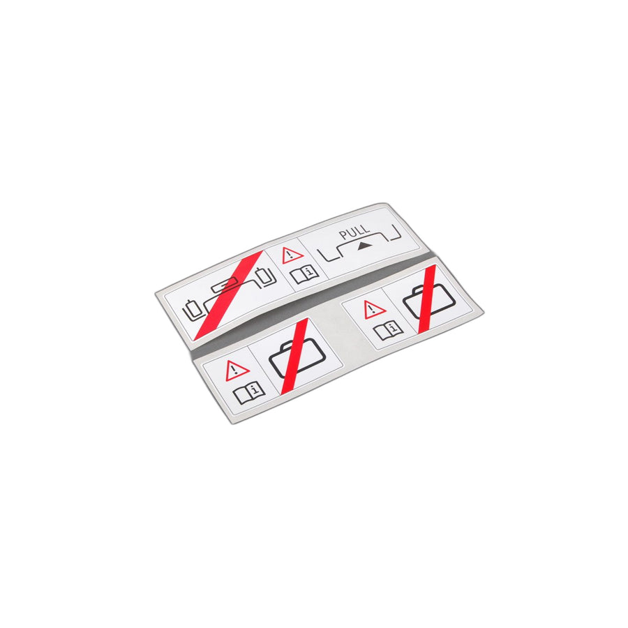 Genuine BMW 51474195470 E93 Warning Sticker (Inc. 323i, 335is & 335i) | ML Performance US Car Parts