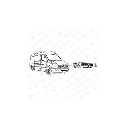 Covind 210/756 Headlight Suitable for Mercedes-Benz Sprinter