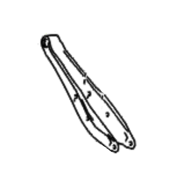 Genuine Lexus 48730-30090 O/S Rear Lower Arm (Inc. GS & IS)