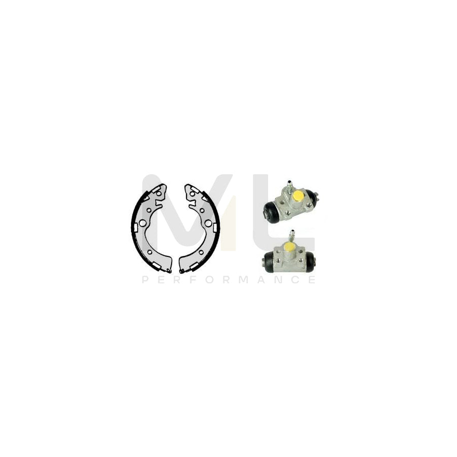 BREMBO STANDARD KIT H 28 012 Brake Shoe Set for HONDA Civic V Hatchback (EG) Ø: 180mm | ML Performance Car Parts