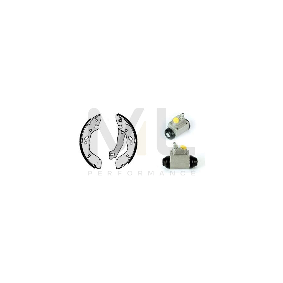 BREMBO STANDARD KIT H 30 001 Brake Shoe Set for HYUNDAI PONY Ø: 180mm | ML Performance Car Parts