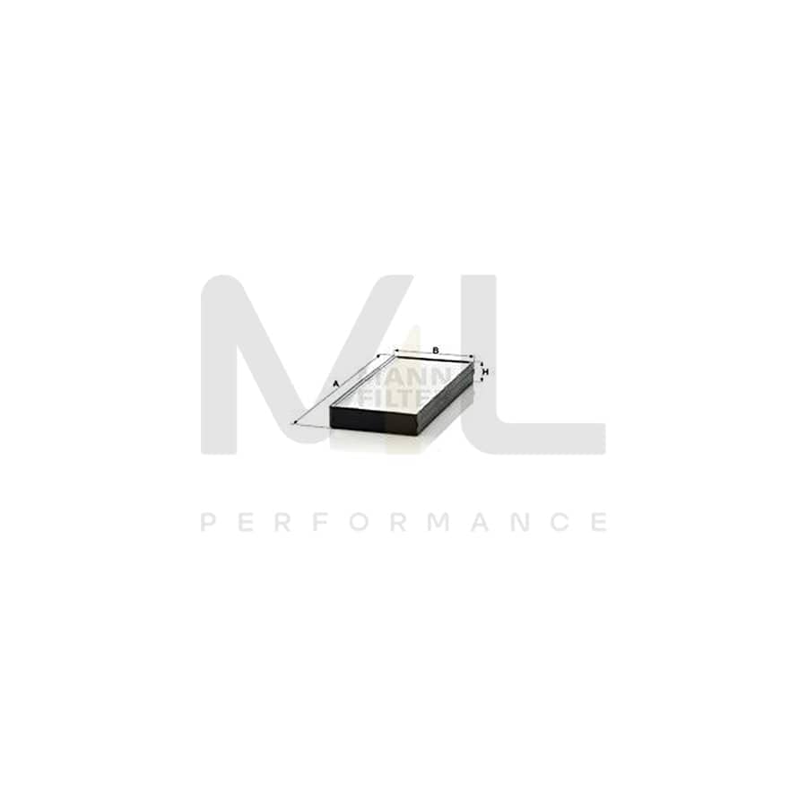 MANN-FILTER CU 2521-2 Pollen filter Particulate Filter