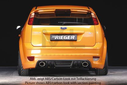 Rieger 00099101 Ford Focus 2 Rear Diffuser 3 | ML Performance UK Car Parts