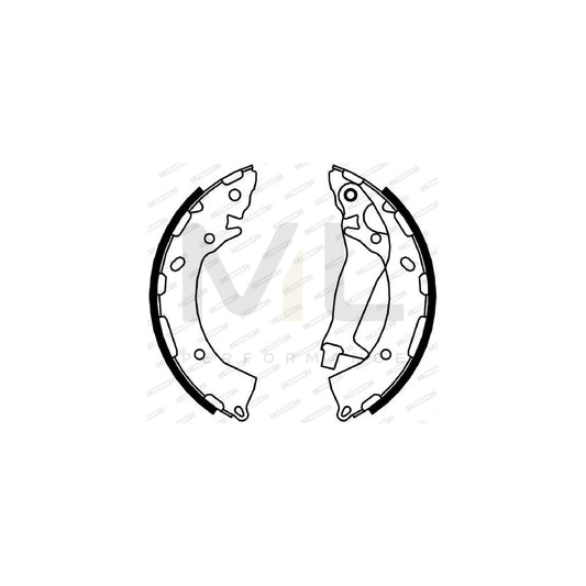FERODO PREMIER FSB4047 Brake Shoe Set | ML Performance Car Parts