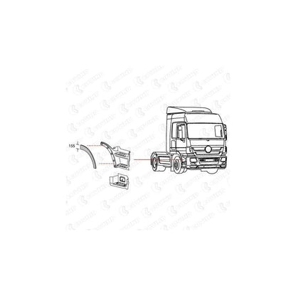 Covind 943/208 Cover, Footboard