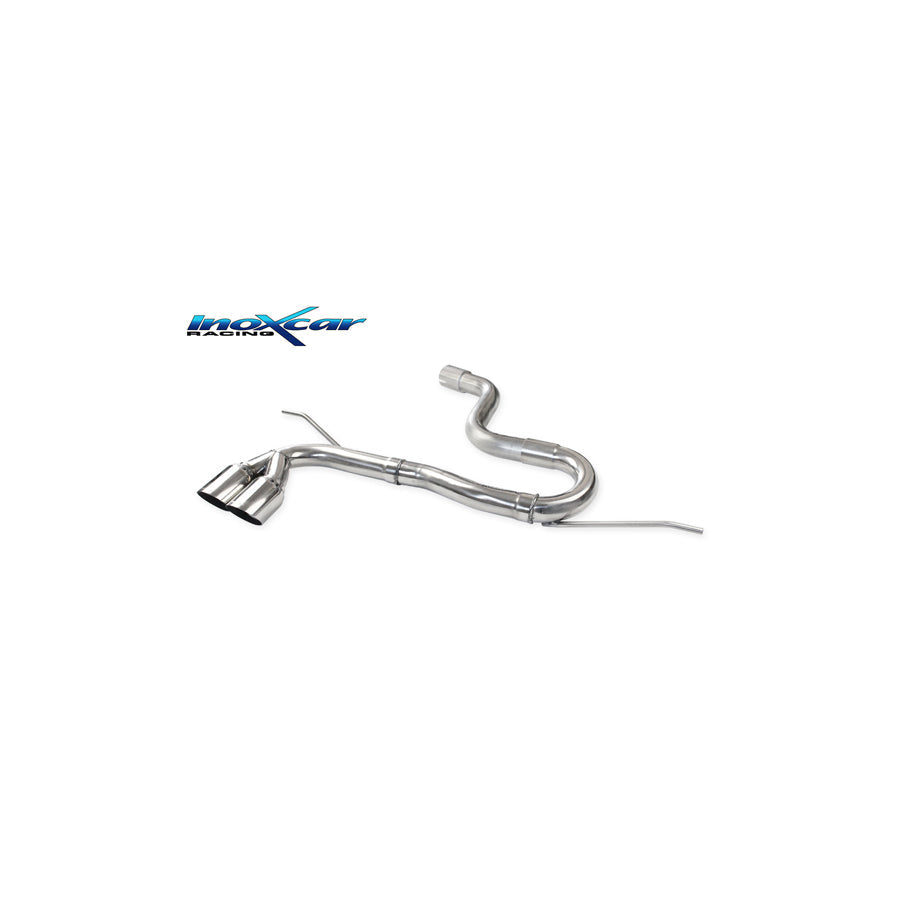 InoXcar WGO.73.RA VW Golf 6 Non-Resonated Rear Exhaust
