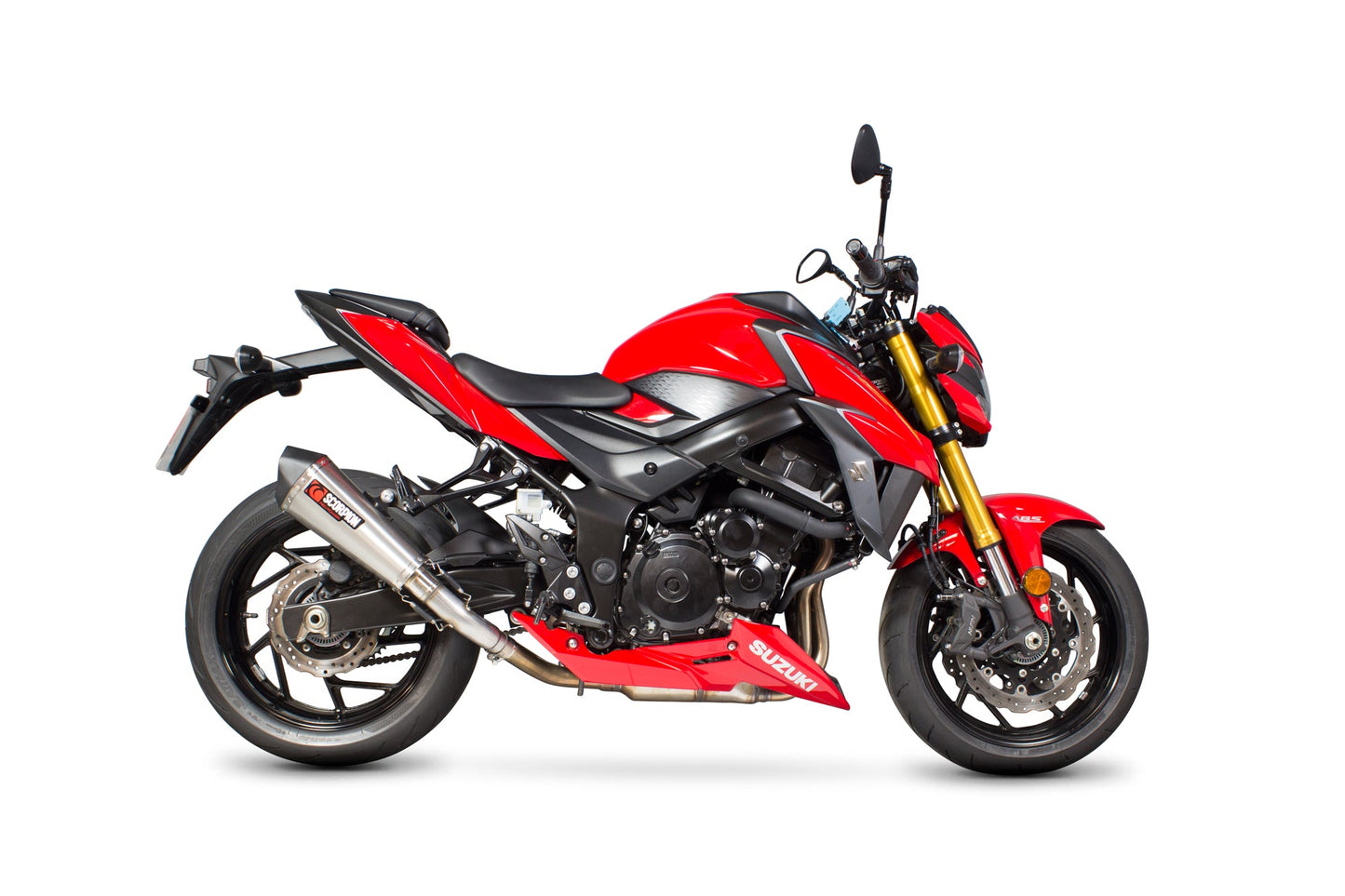 Scorpion RSI122SEO Suzuki GSX-S 750 Serket Taper Slip-On - Brushed Stainless Steel Sleeve | ML Performance US US