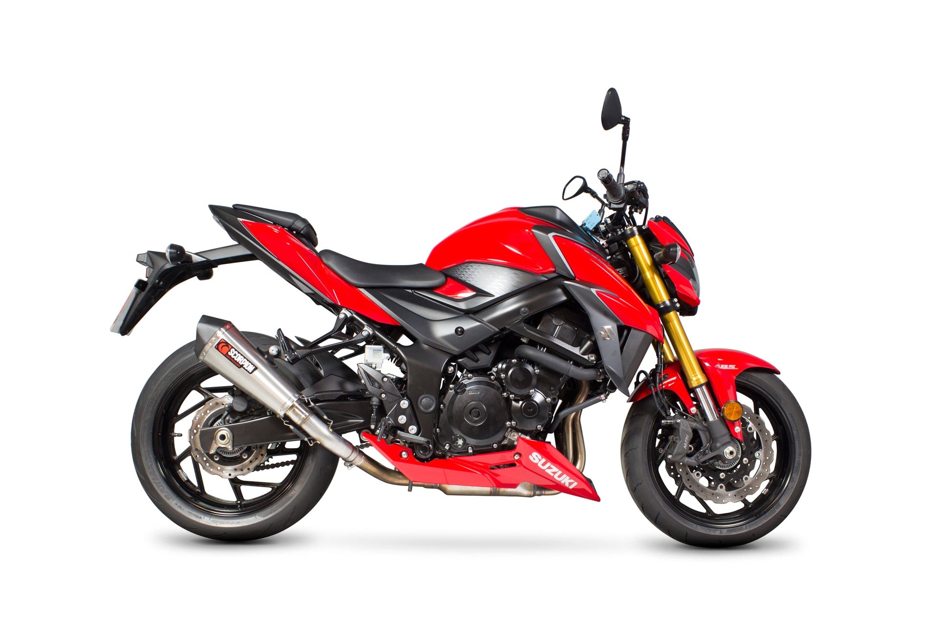 Scorpion RSI122SEO Suzuki GSX-S 750 Serket Taper Slip-On - Brushed Stainless Steel Sleeve | ML Performance US US