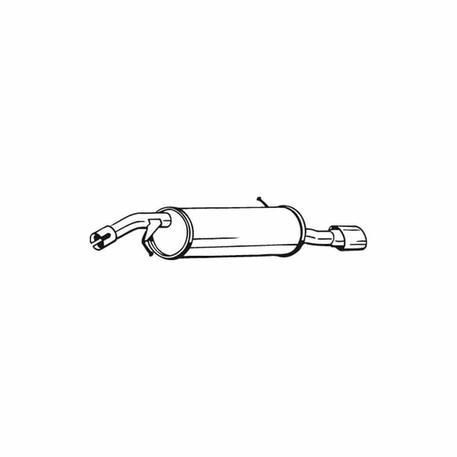 Bosal 190-197 Rear Silencer