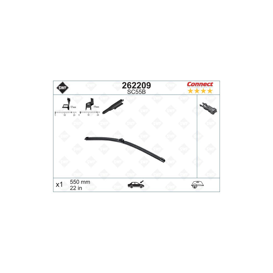 Swf Alternative Connect 262209 Wiper Blade | ML Performance US Car Parts