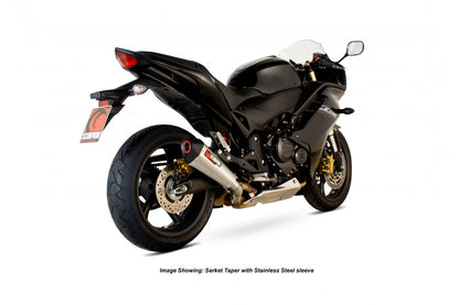 Scorpion RHA153CEO Honda CBR600 F Serket Taper Slip-On - Carbon Fibre Sleeve | ML Performance US US