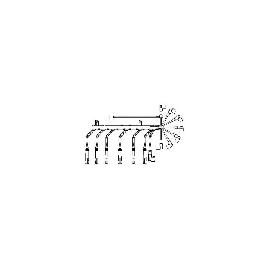Bremi 574R100 Ignition Cable Kit for BMW 7 (E32)