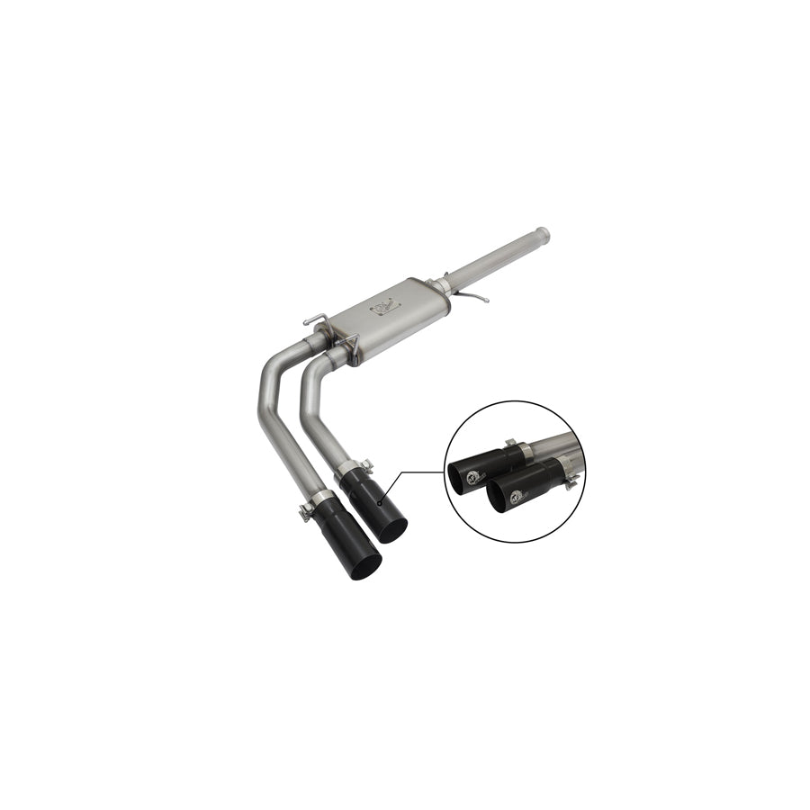  aFe 49-44062-B Cat-Back Exhaust System GM Silverado/Sierra 1500 09-18 / Silverado LD/Sierra Limited 2019 V6-4.3/V8-4.8/5.3L  | ML Performance US Car Parts