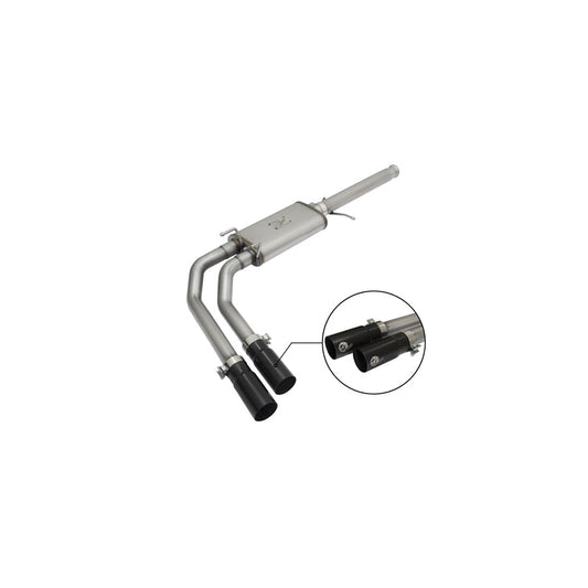  aFe 49-44062-B Cat-Back Exhaust System GM Silverado/Sierra 1500 09-18 / Silverado LD/Sierra Limited 2019 V6-4.3/V8-4.8/5.3L  | ML Performance US Car Parts