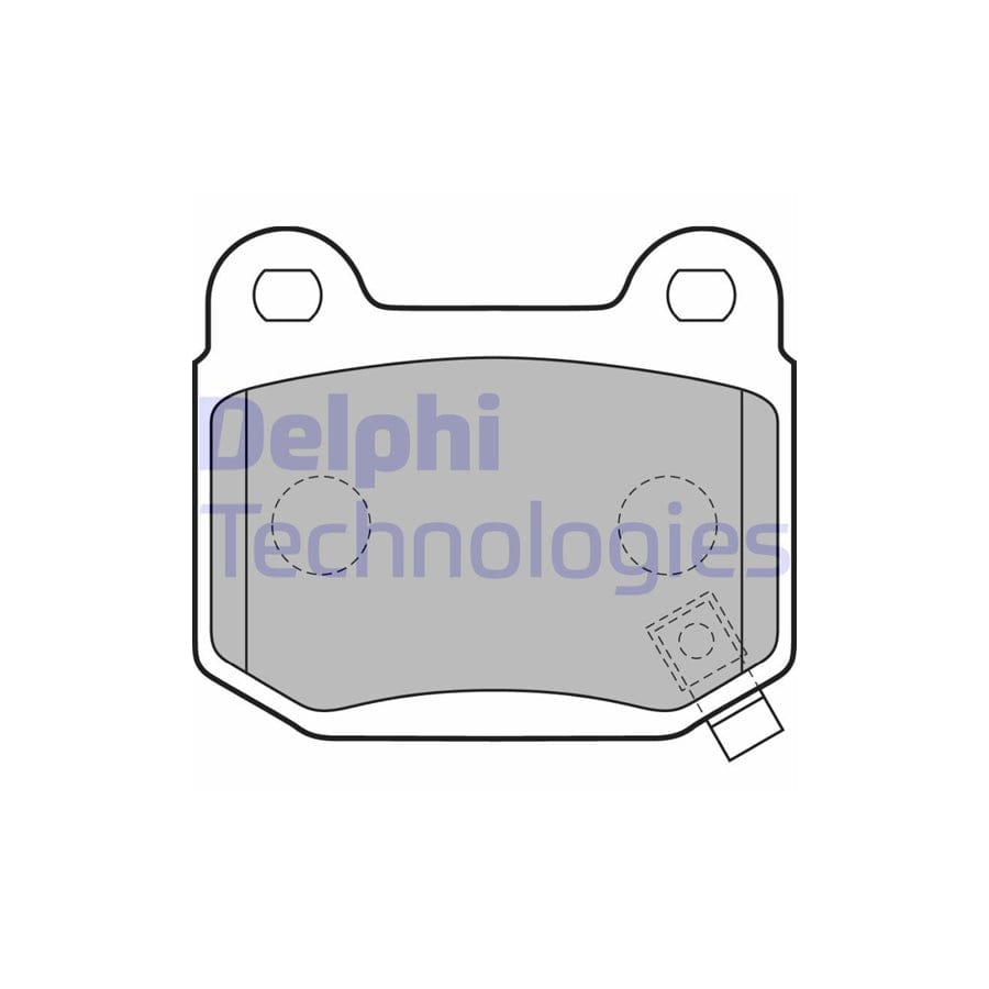Delphi Lp1839 Brake Pad Set