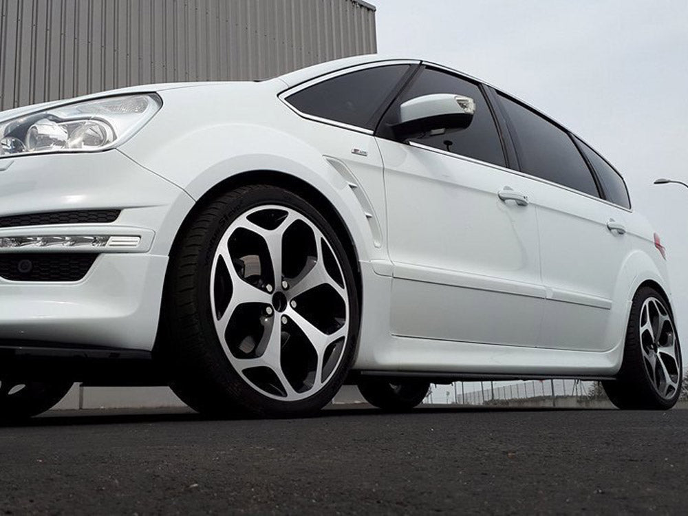 Maxton Design FO-SMAX-1F-SD1T Side Skirts Splitters Ford S-Max Titanium Facelift (2010-2015) | ML Performance UK Car Parts